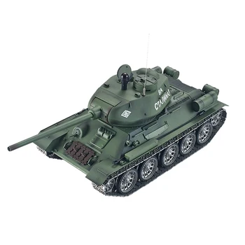 1:16 Sovjetski T-34 Medium Tank 2.4 G Daljinski upravljalnik Model Vojaški Tank z Zvokom Dim Streljanje Učinek - Kovinski Ultimate Edition