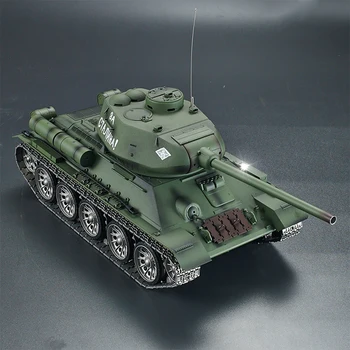 1:16 Sovjetski T-34 Medium Tank 2.4 G Daljinski upravljalnik Model Vojaški Tank z Zvokom Dim Streljanje Učinek - Kovinski Ultimate Edition Slike 2