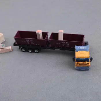 1:48 transportni kovček Diecast Zlitine Tovornjak Model Avtomobila Igrača Vozila Simulacije Tovornjak Avto Otroke, Izobraževalne Igrače, Darilo za Fanta Slike 2