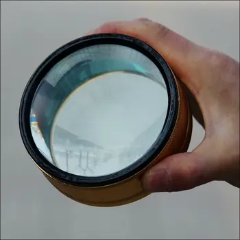 100 mm 3,5 X Desk Loupe Povečevalno Steklo obtežilnik za papir, Kovinski Okvir Lupa za Branje