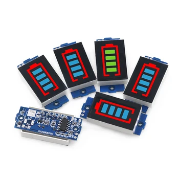 1S 2S 3S 4S Eno 3,7 V Litij-Zmogljivost Baterije Indikator Modul 4.2 V Modri Zaslon za Električna Vozila Baterije Tester Li-ion