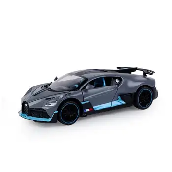 2021 Najbolje prodajanih 1:24 Bugatti Veyron Zlitine Modela Avtomobila Diecasts Igrača za Vozila, Kovinski Superšportnega Zvoka in Svetlobe Otroci Darila Zbirka