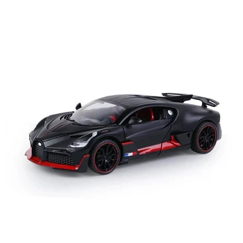 2021 Najbolje prodajanih 1:24 Bugatti Veyron Zlitine Modela Avtomobila Diecasts Igrača za Vozila, Kovinski Superšportnega Zvoka in Svetlobe Otroci Darila Zbirka Slike 2