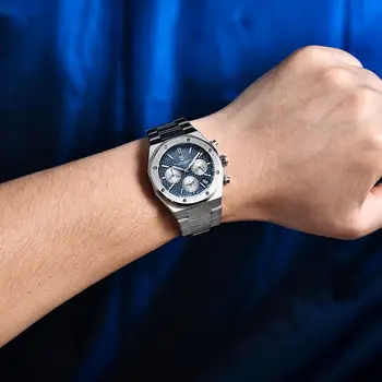 2021 Novega Modela Pagani 40 mm Moške Luksuzni Quartz uro Safir iz Nerjavečega Jekla, 200 m Nepremočljiva Samodejni Watch Relogio Masculino