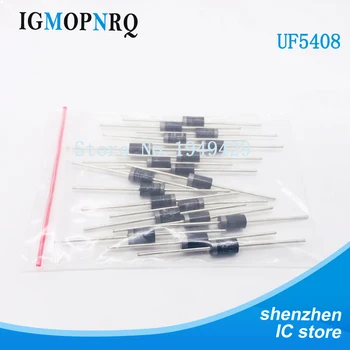 20PCS/VELIKO UF5408 Recovery Diode 3A 1000V NE-201A diode