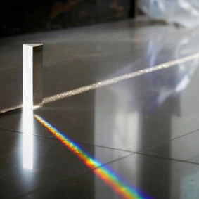 30*30*60 MM Trikotno Prizmo Mavrica Prisma Kristalno Steklo Fotografske Prisme Barve Prizme Fizika Svetlobe Preizkusa