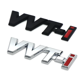 3D Kovinski VVT-I Emblem Značko karoserije Zadnji Prtljažnik Decal Za Toyota Corolla C-HR RAV4 Yaris 4WD TRD Auto Boot Fender Emblem Nalepka