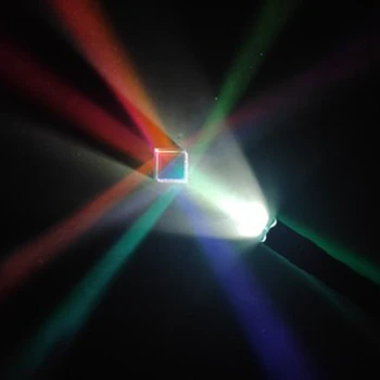 5 MM Prizma Šest-Stranski Svetlobi Združite Kocke Prizmo Vitraž Žarek Delitev Prizmo Optični Preizkusu Instrumenta Svetlo