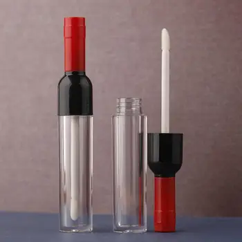 5ml Prazno Vino Oblikovan Lip Gloss Cev Šminka Cevi Reffilable Steklenico Kozmetično Embalažo, Posodo DIY Vzorec Steklenico Dropship