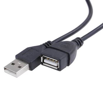 80/150 cm USB Podaljšek Super Speed USB 2.0 Kabel, Moški-Ženska Sinhronizacijo Podatkov USB 2.0 Podaljšek Kabel Podaljšek Kabla Slike 2