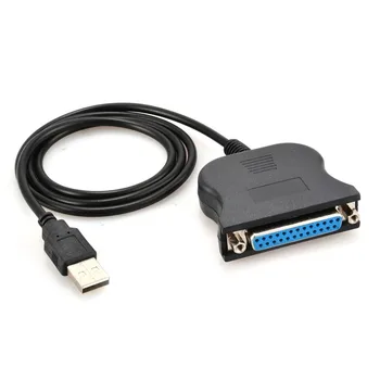 80 cm USB Na 25 Pin DB25 Ženski IEEE 1284 Vzporedni Tiskalnik LPT Adapter Tiskanja Pretvornik Kabel Win98/ 2000/ XP/ VISTA/ Win 7 Slike 2
