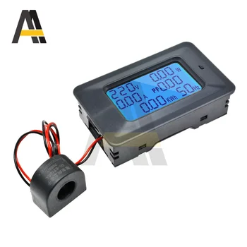 AC110-250V LCD Zaslon Digitalna Trenutne Napetosti Voltmeter 0-100A 0-20A Power Energy Meter Multimeter Ampermeter 100A Trenutno Vzporedni
