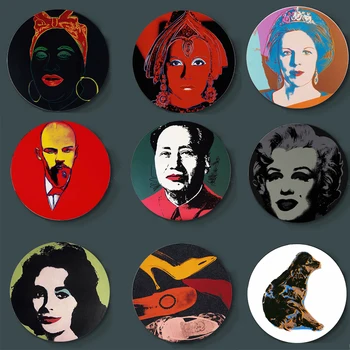 Andy Warhol je Razstava, Umetnost, Slikarstvo Letnika Likovne Umetnosti Stenske tablice Sodobne Umetnosti Dekorativne Zidne Viseče Doma Bar Studio Ozadju Slike 2