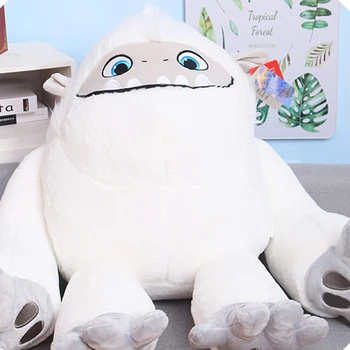 Anime Film Abominable Snežaka Lutka Kawaii Mehko Polnjene Monster Punčko Plišastih Igrač Božič Blaga Darilo Za Rojstni Dan Za Otroke Slike 2