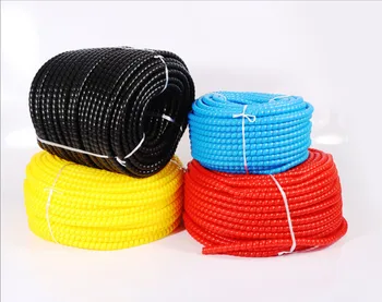 Barvne žice za navijanje spiralno žico v kabelski tulec napeljave pas motocikel toplotne cevi oplaščenje kabel rokav navijanje cevi 2M Slike 2