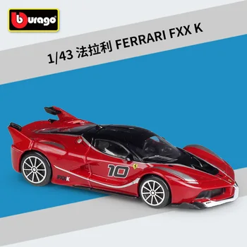 Bburago 1:43 Obsega Ferrari CALIFORNIA (OPEN TOP) RDEČA Zlitine Luksuznih Vozil Diecast Avtomobile Model Igrača Zbirka Darilo Slike 2