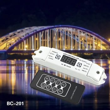 BC-201 LED luč pixel krmilnik WS2812B WS2811 WS2801 LPD6803 LPD8806 RGB/RGBW Led, pixel trak kontroler Z RF Daljinski Slike 2
