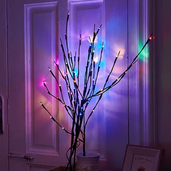 Božični Okraski, Drevo, Veja Svetlobe, 20 Led novoletne Lučke Božični Okraski Božič Okraski za Dom Novo Leto 2022