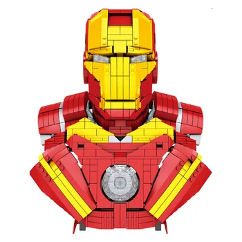 Disney je Avengers Iron Man Thanos Neskončno Rokavice bloki za pošiljanje otroške igrače darila