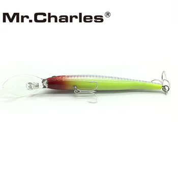 G. Charles CMC017 Fishing Lure 120mm/ali za 17,5 g 0-2.5 m Plavajoče Težko Vabe Pisanec 3D oči Močna Skušnjava, visoko-ogljikovega jekla Kavelj