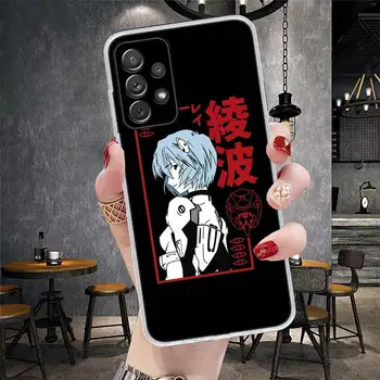 Genesis E-Evangelions Japonske Anime Primeru Telefon Za Samsung Galaxy A51 A52 A71 A72 A42 A22 A32 A02S A12 5G A21S A31 A41 M12 M21 M31 Slike 2