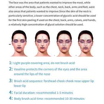 Glikolna kislina kožo lupine 30%peeling Zob Odstraniti Temne Lise Facial Cream Popravila Zbledi Freckls Melanin Odstranjevalec Polepšajo Kožo Slike 2