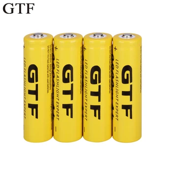 GTF 18650 Baterijo 3,7 V 9800mAh Zmogljivosti Li-ionska Akumulatorska Baterija Za Svetilko, Baklo z 18650 Baterijo Škatla za Shranjevanje