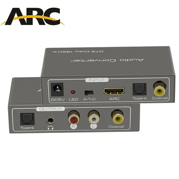 HDMI 2.0 ARC (audio converter, Digitalni koaksialni+toslink+HDMI ARC (audio, da koaksialni+toslink+L/R+aux vmesnik Slike 2