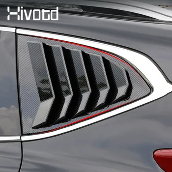 Hivotd ABS Zadnje Okno Trikotnik Rolete Plošča Pokrov Trim Okrasni Pokrov Zunanja Avto Oprema Za Honda CR-V CRV 2017-2021