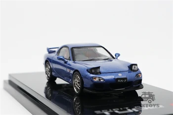 Hobi Japonska 1:64 Mazda RX-7 (FD3S) DUH R TIP /Vrsta RS Z Motorjem, Diecast Model Avtomobila