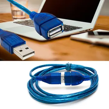 JINCHI 1M/1,5 M/2M Super Dolgo USB 2.0, Moški-Ženski Kabel Podaljšek High Speed USB Podaljšek Prenos Podatkov Sinhronizacija Kabel usb, Za PC Slike 2