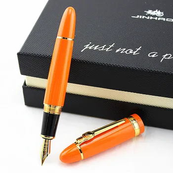 JINHAO nov slog nalivno pero, Luksuzni darilni kovinsko črnilo, pero, lahko izberete Lepo darilo pero Slike 2