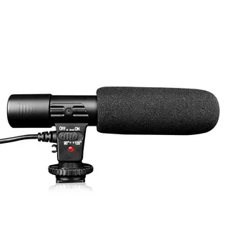 JINTU Strokovno Puško Kondenzatorja Kamera Mikrofon za Canon EOS 1300D 4000D 200D 80D 70 D 60D 700D 600D 100D T6i T6s T4i T5i Slike 2