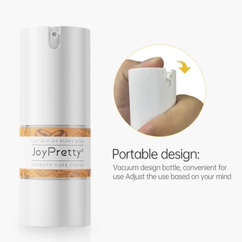 JoyPretty Kofein Eye Cream Anti-Aging Anti-Temno Krog Gubam Kreme Za Odstranjevanje Očesne Torbe Vlažilne Zob Za Nego Kože, Kozmetične Slike 2