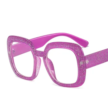 Klasično Optično Okvir, ki Niso Anti-modri Kvadrat Očala Ženske Modni Jasne Ravni Očala Okvirji Retro Jasno Kratkovidnost Okvir Lady