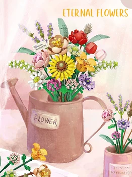 Majhnih delcev, šopke in gradnike rose sončnično lily chrysanthemum flower cvet trgovina dekoracijo darilo