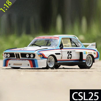 Minichamps 1:18 original BMW CSL25 modela avtomobila BMW 3.0 CSL 1975 Breitling vzdržljivosti prvak avto 25 simulacija modela avtomobila