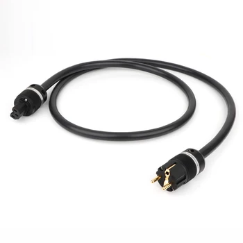 Monosaudio P901 več Hi-OFC bakra EUR napajalni kabel, čistega bakra Schuko Standard AC oskrbe žice Evropske napajalne Kable