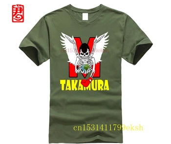 Moški kratek rokav t shirt Hajime No Ippo Takamura T Shirt Fantje Najnovejše Tshirts Natisnjeni Normalno Svoboden T-Shirt