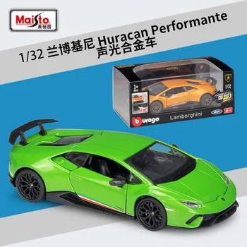 Nicce Bburago 1:32 Lamborghini Huracan PMMA prikazno polje acousto-optičnih zlitine simulacije potegnite nazaj, avto, Zberite darila, igrače,