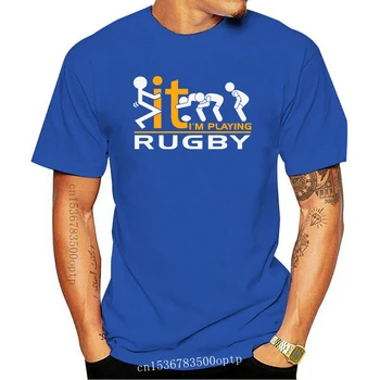 Nov sem Igral Rugby Mens Smešno T-Shirt Lige Unije, Anglija, Irska Žogo Darilo Wale(1) Slike 2