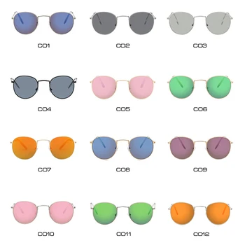 Nove Klasične Okrogla Sončna Očala Ženske/Moški Majhne Vintage Retro Sončna Očala Ženske Dame Vožnjo Kovinskih Očal Oculos De Sol