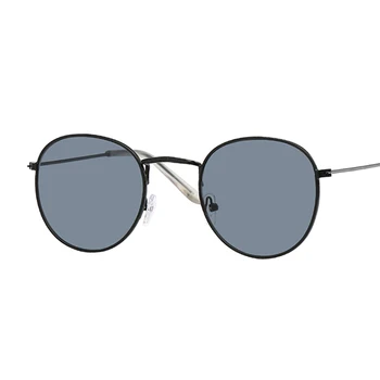 Nove Klasične Okrogla Sončna Očala Ženske/Moški Majhne Vintage Retro Sončna Očala Ženske Dame Vožnjo Kovinskih Očal Oculos De Sol Slike 2