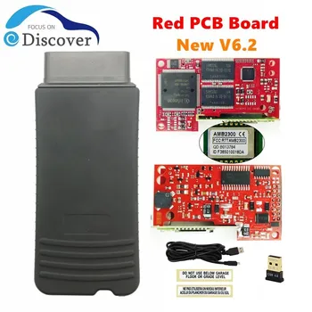 Odlična različica OKI 5054A Rdeče PCB V6.2 Polno Čip z Bluetooth AMB2300 OBD2 Auto Diagnostično Orodje, 5054 Z Keygen Kodo Skener Slike 2