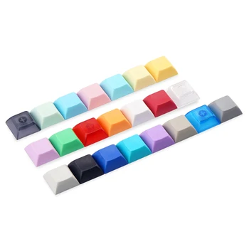PBT Prazno 1U Tipke DSA Keycaps Mixded Barva Češnja MX po Meri Keycap Set Za igre na Srečo Tastatur Mehanske Keybord Mini Kit Igralec Slike 2