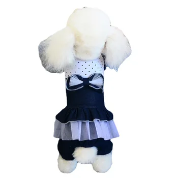 Pes štirinožni Princess Style Jumpsuits za Jesen in Zimo Oblačila za Pse, Pet Oblačila Jesenski Oblačila za Pse Chiuhahua Oblačila Slike 2