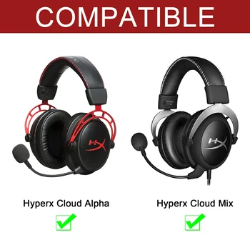 Pleteni Zamenjava Kabel Podaljšek S Kontrolo Glasnosti Mikrofona Izklop Za Kingston HyperX Oblak Alfa Mix Let Gaming Slušalke