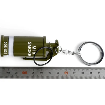PUBG Ključnih Verige 3D Dim Bomba Model Keychains Playerunknown je Bojišča Key Ring Igre Nakit
