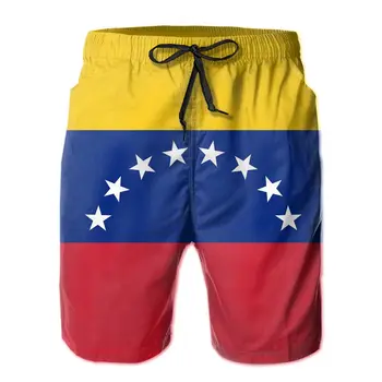 R333 Šport Zastavo Venezuela Bandera Venezolana Venezuela Hlače Dihanje Hitro Suh Humor Grafični Hlače Moški