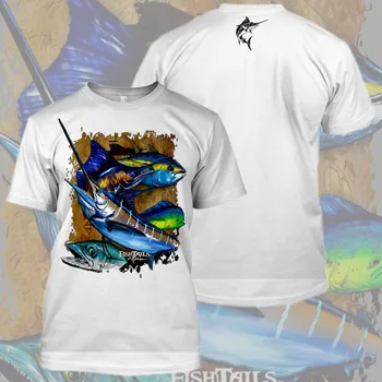 Ribe 3D osebnost tiskanja moške Tshirt plus velikost priložnostne moda ribolov tshirt poletje krog vratu dihanje T-shirt kratek rokav